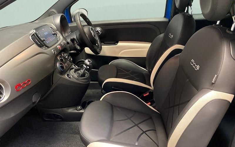 Used Fiat 500 S 69 HP (50 kW) 2019 Blue Hatchback