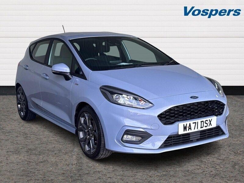 Blue Used 2021 Ford Fiesta ST-Line Hatchback | £12,500 (Fair price) - Image 1/3