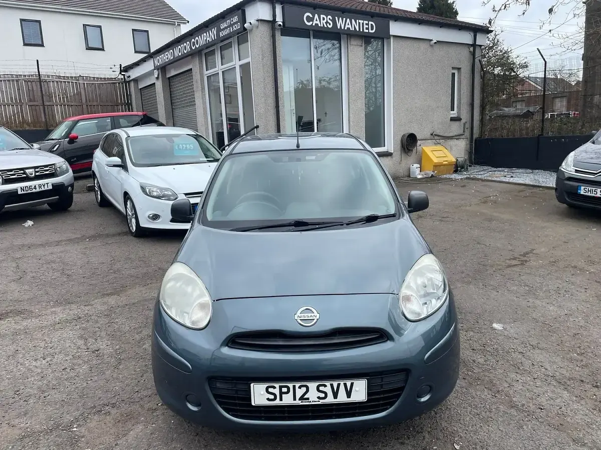 Used Nissan Micra Visia 98 HP (72 kW) 2012 Grey Hatchback