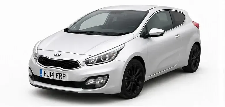 Used Kia ProCeed 2014 Silver Hatchback