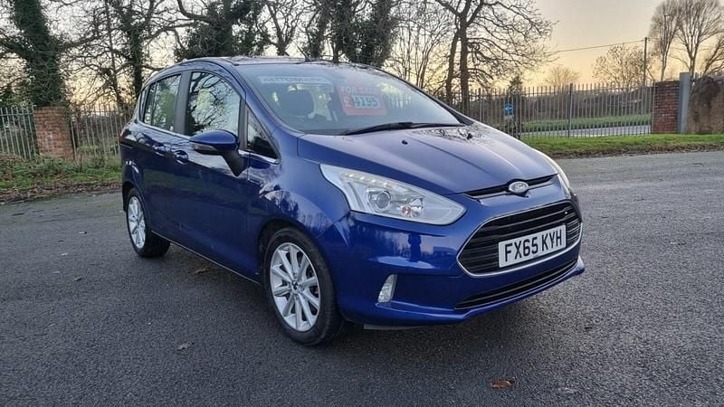 Blue Used 2015 Ford B-MAX Titanium MPV | £4,195 (Super price) - Image 1/4