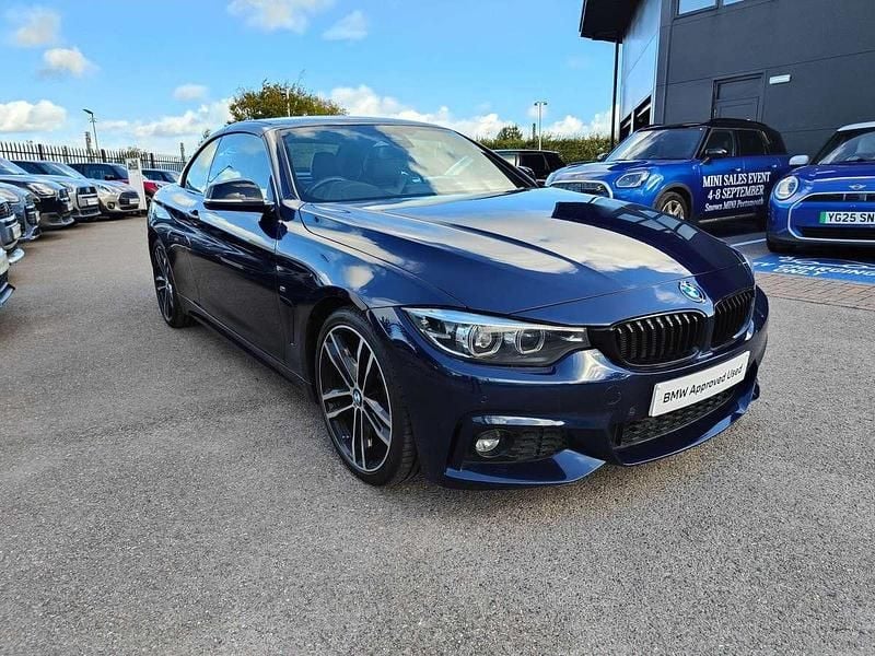 Blue Used 2019 BMW 430 Cabriolet M Sport Cabriolet | £21,985 (Fair price) - Image 1/4