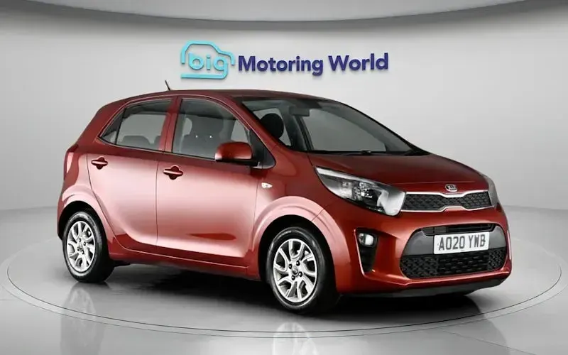 Used Kia Picanto 84 HP (61 kW) 2020 Orange Hatchback