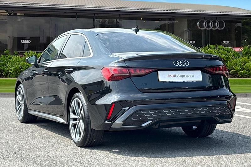 Used Audi A3 S-Line 150 HP (110 kW) 2025 Black Sedan