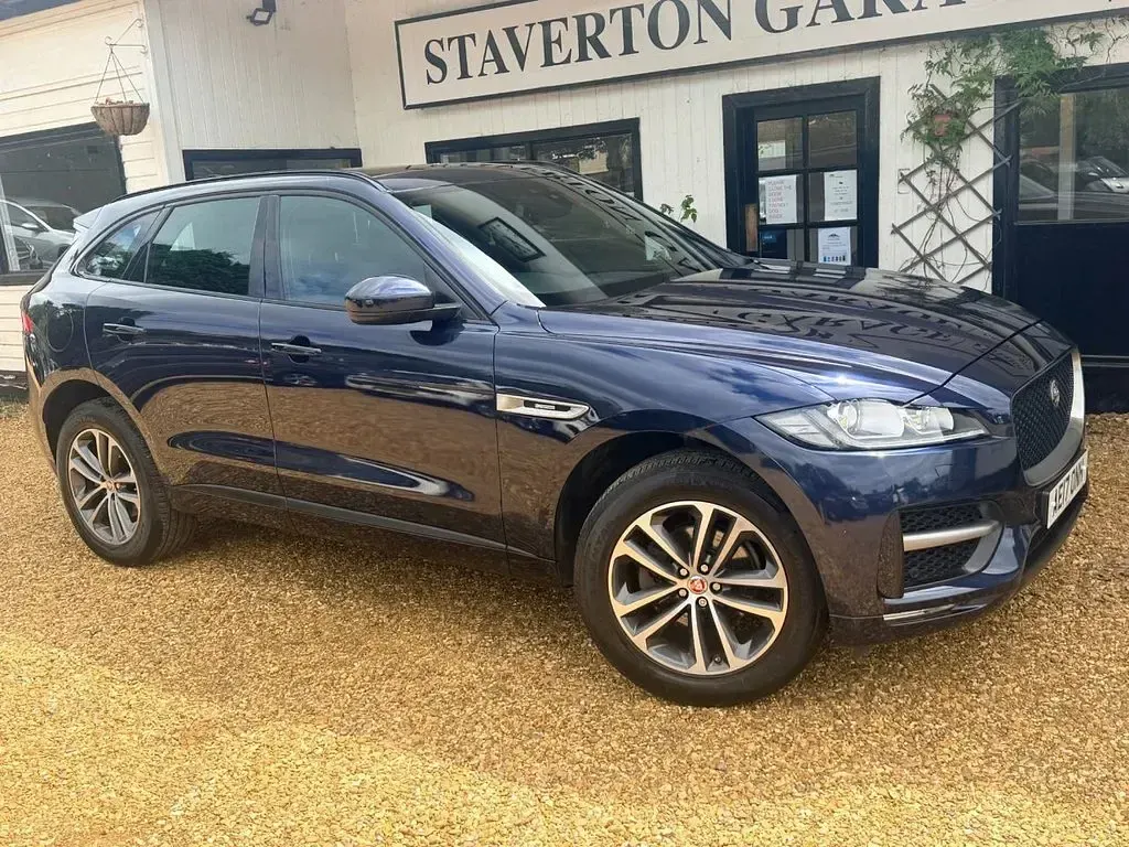 Used Jaguar F-Pace R-Sport 180 HP (132 kW) 2017 Blue SUV