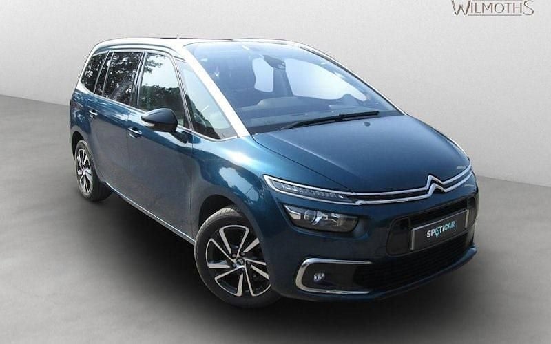 Blue Used 2021 Citroën C4 SpaceTourer Shine MPV | £17,495 (Fair price) - Image 1/4