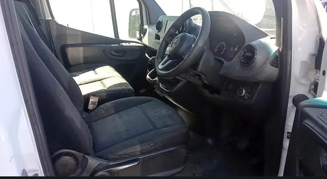 Begagnad Mercedes Sprinter 2021 Vit Van