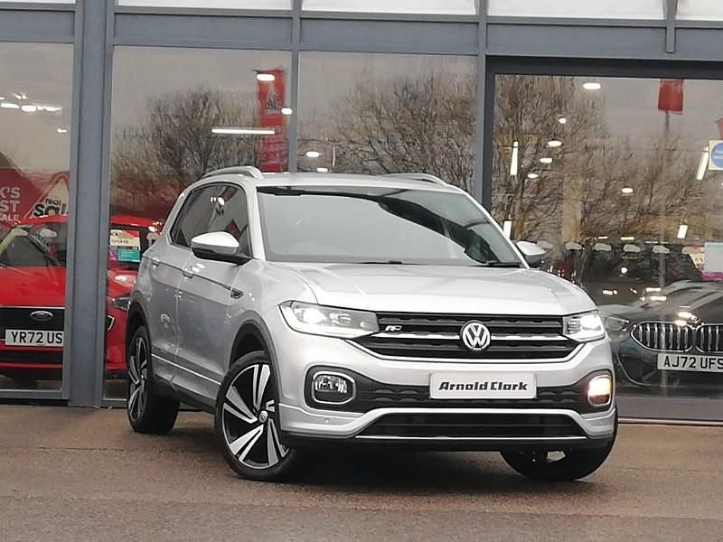 Used VW T-Cross R-line 115 HP (84 kW) 2019 Silver SUV
