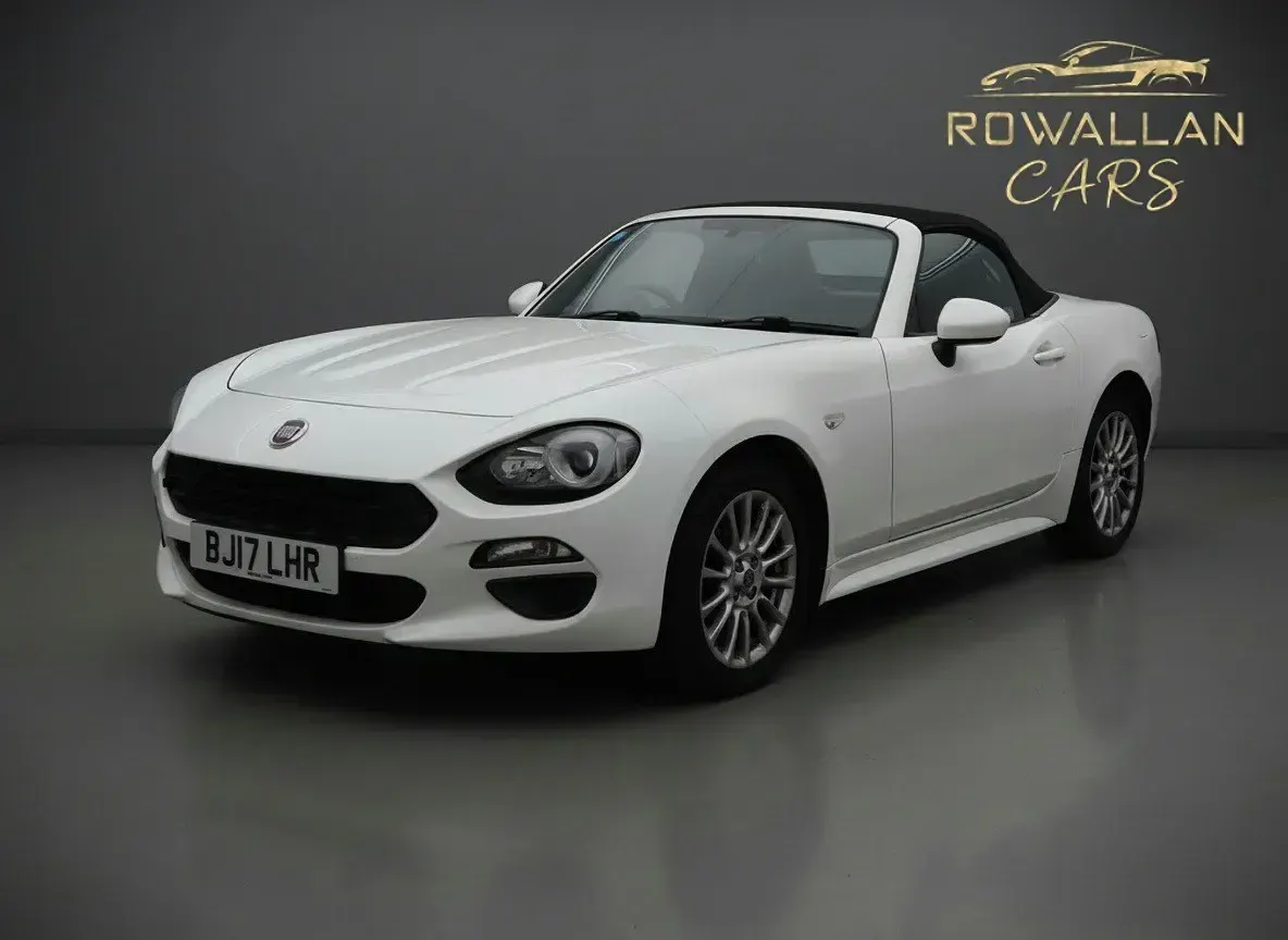 Used Fiat 124 Spider Classica 140 HP (102 kW) 2017 White Cabriolet