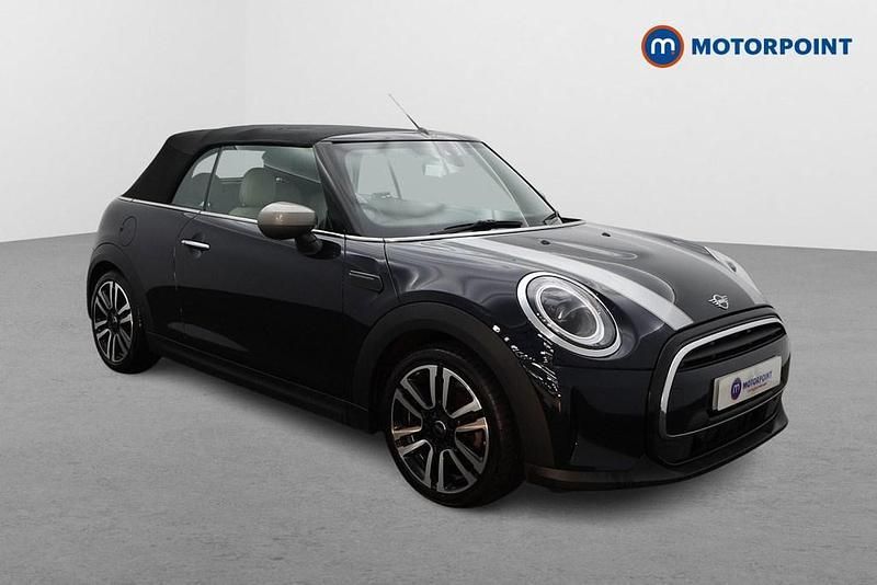 Blue/black Used 2023 Mini Cooper Cabriolet Exclusive Cabriolet | £20,649 (Fair price) - Image 1/4