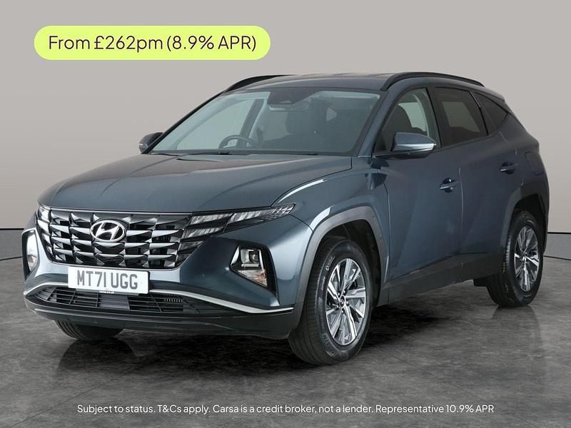 Blue Used 2021 Hyundai Tucson SE SUV | £18,947 (Super price) - Image 1/3