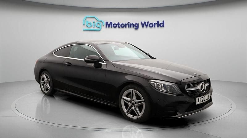 Used 2020 Mercedes C220 AMG line Coupe | £17,908 (Fair price) - Image 1/4