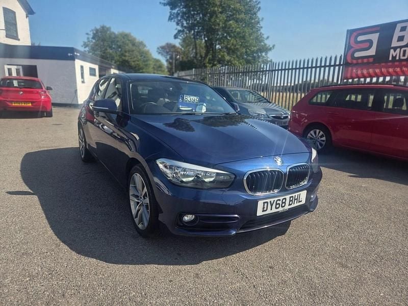 Blue Used 2018 BMW 116 Sport Line Hatchback | £7,699 (Fair price) - Image 1/4