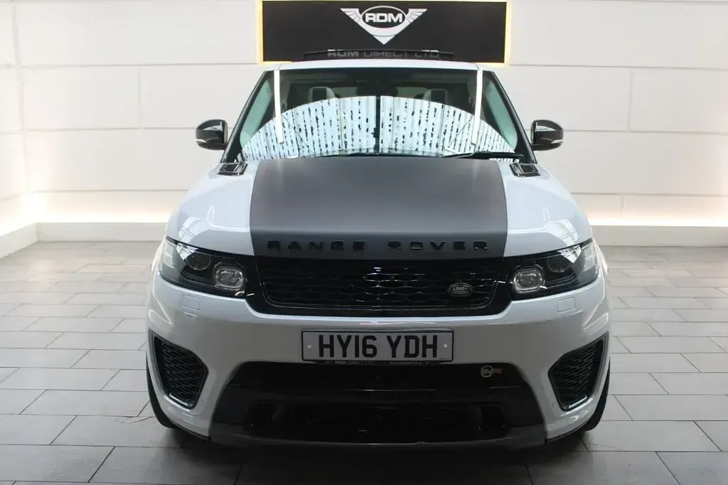 Used Land Rover Range Rover Sport SVR 550 HP (404 kW) 2016 White SUV