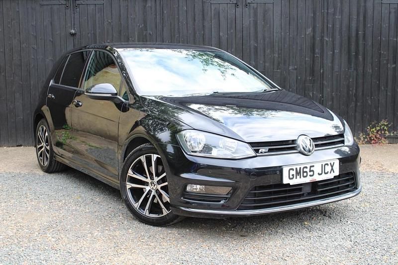 Black Used 2015 VW Golf VII R-line Hatchback | £9,990 (Expensive) - Image 1/1
