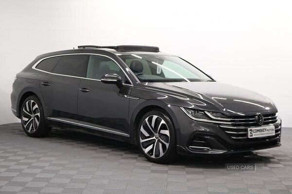 Grey Used 2023 VW Arteon R-line Estate | £27,995 (Fair price) - Image 1/4