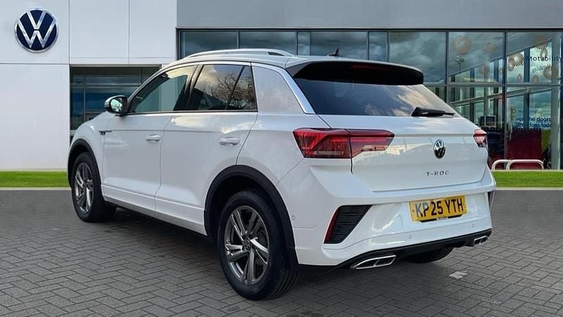 Used VW T-Roc R-line 150 HP (110 kW) 2025 Pure white SUV