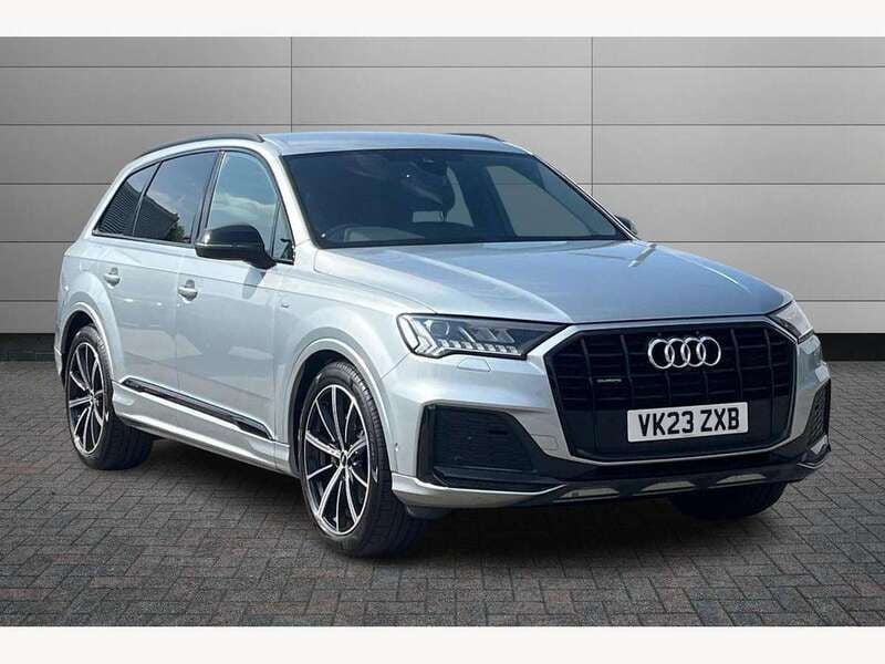 Satellite silver Used 2023 Audi Q7 S-Line SUV | £45,550 (Fair price) - Image 1/4
