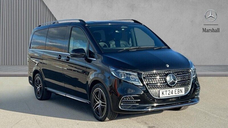 Black New 2024 Mercedes V220 AMG line MPV | £64,991 (Fair price) - Image 1/4