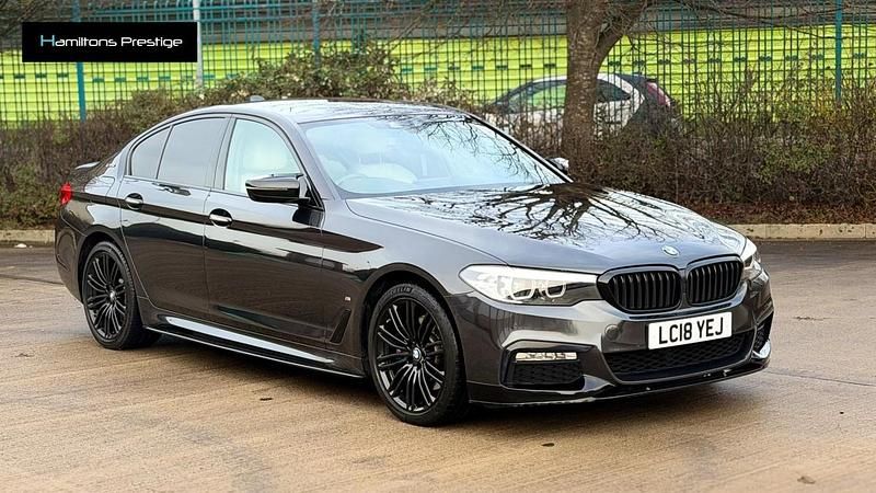 Grey Used 2018 BMW 530e M Sport Sedan | £14,695 (Fair price) - Image 1/4