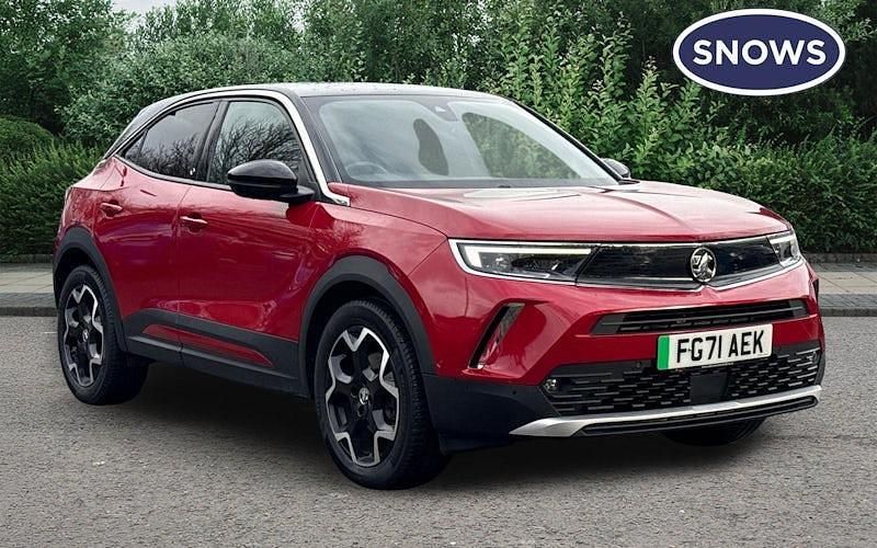 Used Vauxhall Mokka Edition 100 kW (136 HP) 2021 Red SUV