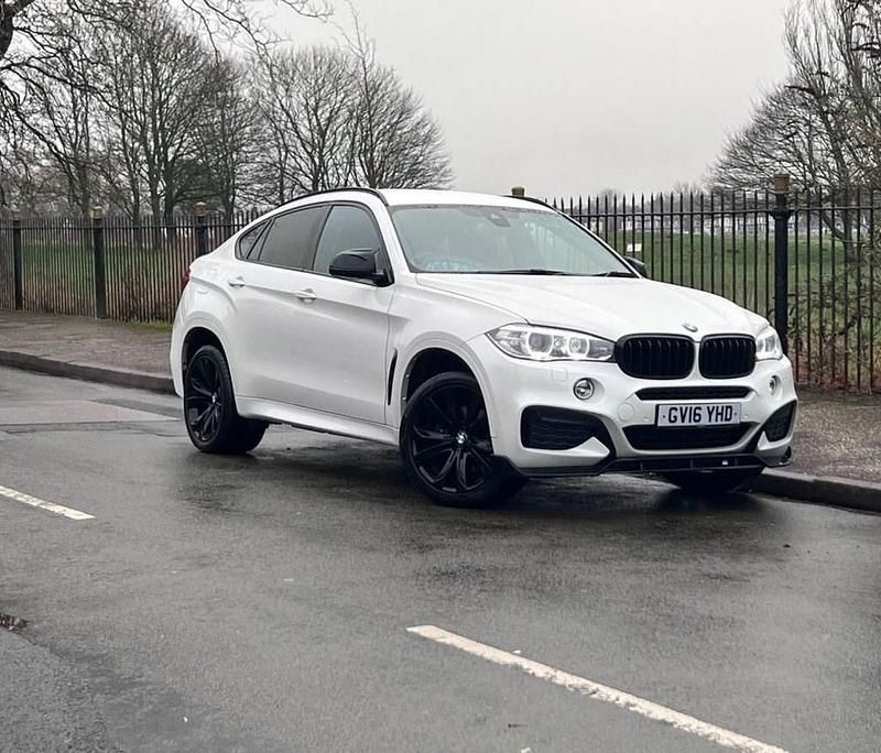 Used BMW X6 M Sport 313 HP (230 kW) 2016 White SUV