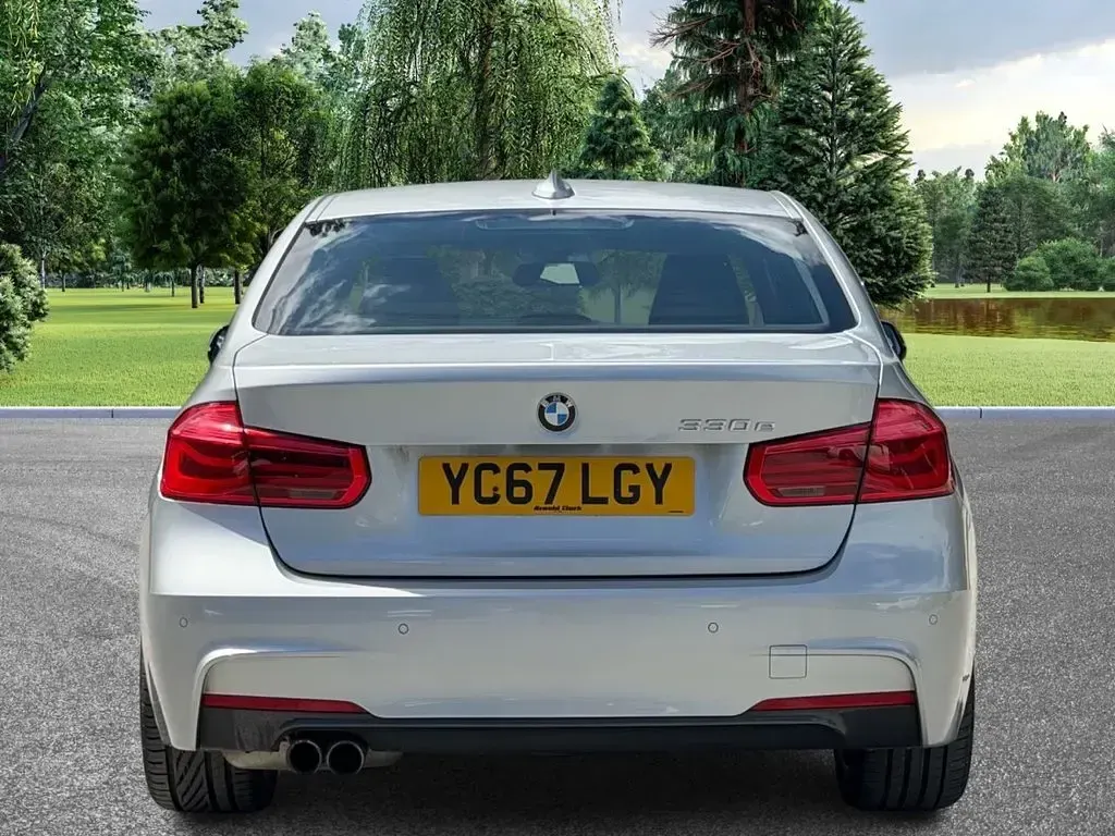Used BMW 330e M Sport 2017 Silver Sedan