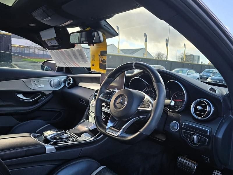 Usado Mercedes C63S AMG Premium 503 HP (369 kW) 2016 Cinzento Coupé