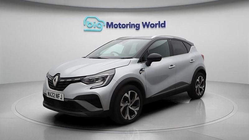 Usado Renault Captur RS Line 145 HP (106 kW) 2022 Cinzento SUV