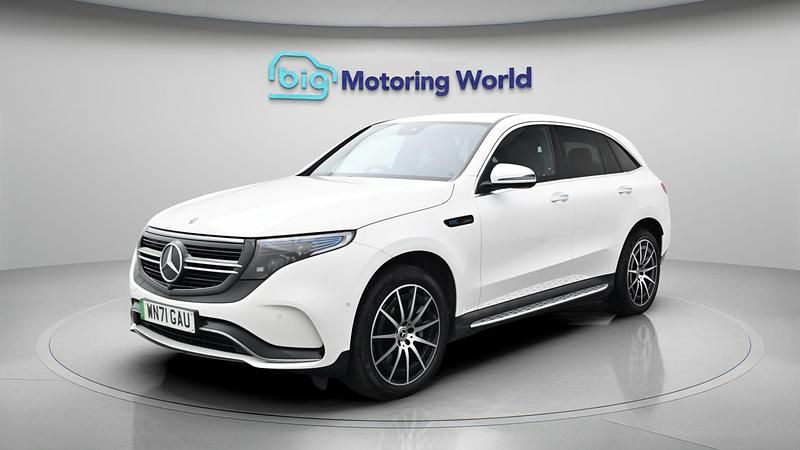 Used Mercedes EQC400 AMG line 300 kW (408 HP) 2021 White SUV
