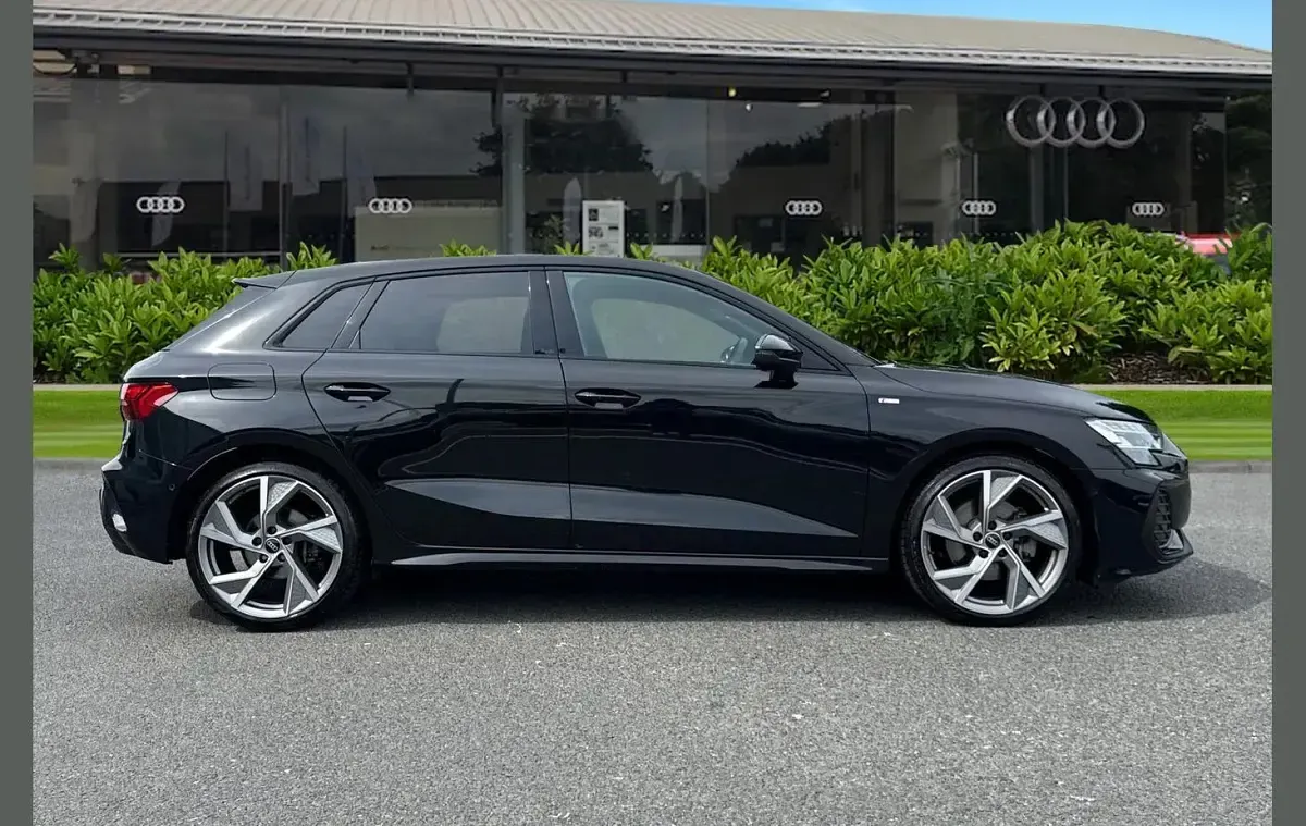 Used Audi A3 Black Edition 150 HP (110 kW) 2025 Black Hatchback