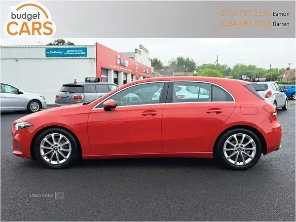 Used Mercedes A180 116 HP (85 kW) 2018 Red Hatchback