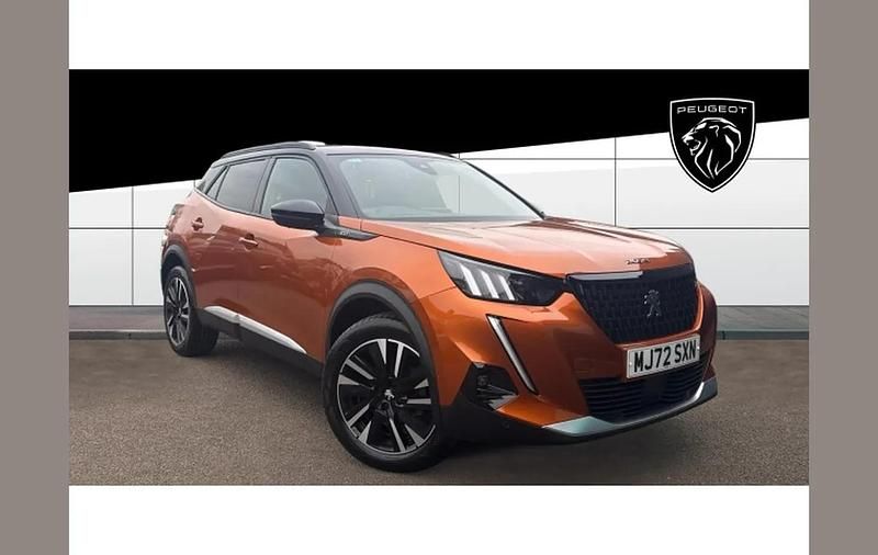 Used Peugeot 2008 Premium 131 HP (96 kW) 2022 Orange SUV
