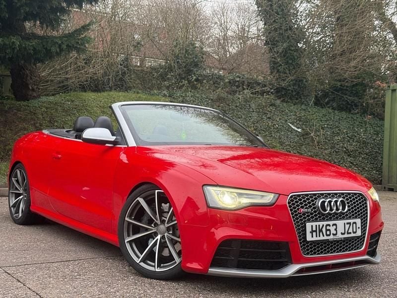 Red Used 2013 Audi RS5 Cabriolet | £17,999 (Fair price) - Image 1/4