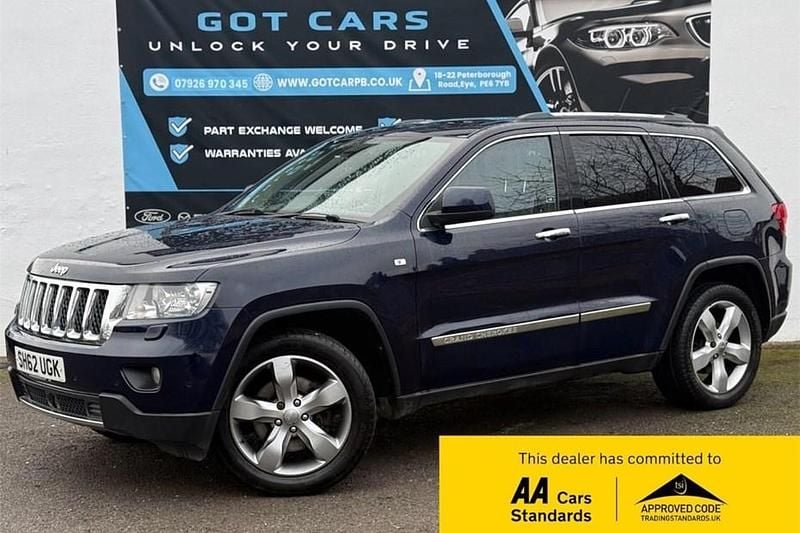 Blue Used 2012 Jeep Grand Cherokee Overland SUV | £7,750 - Image 1/1