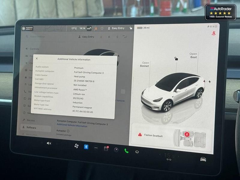 Used Tesla Model Y Long Range AWD 282 kW (384 HP) 2022 White SUV