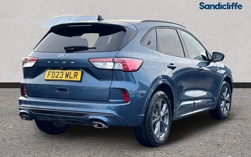 Used Ford Kuga ST-Line 150 HP (110 kW) 2023 Chrome blue (premium paint) SUV
