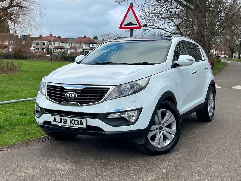 Used Kia Sportage 115 HP (84 kW) 2013 White SUV