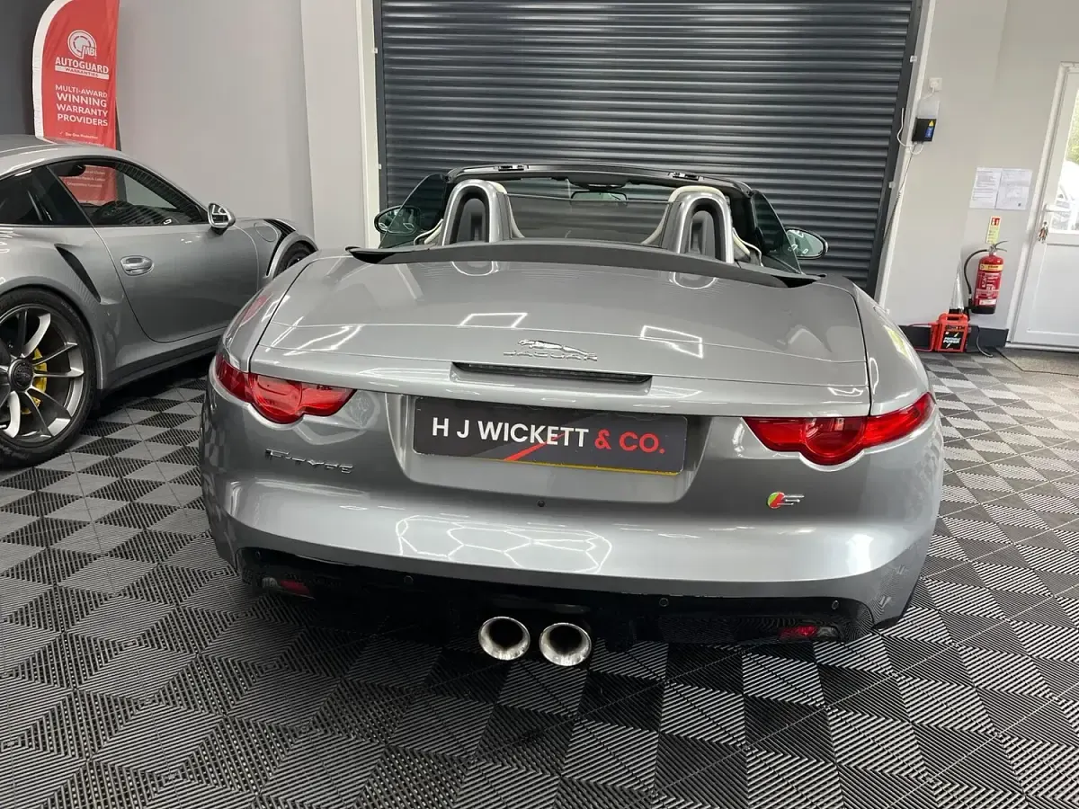 Used Jaguar F-Type S 380 HP (279 kW) 2013 Grey Cabriolet