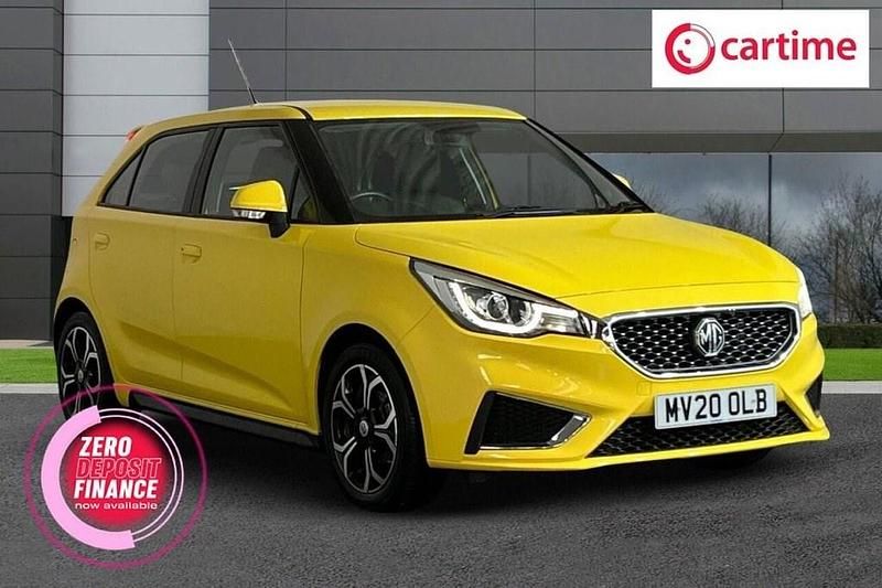Yellow Used 2020 MG MG3 Exclusive Hatchback | £9,299 (Fair price) - Image 1/4