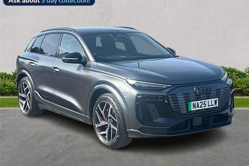 Grey Used 2025 Audi Q6 e-tron Performance SUV | £57,770 (Good price) - Image 1/4