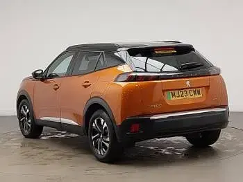Used Peugeot e-2008 GTi 100 kW (136 HP) 2023 Orange SUV