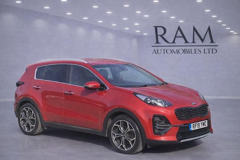 Used Kia Sportage GT-Line 134 HP (98 kW) 2019 Red SUV