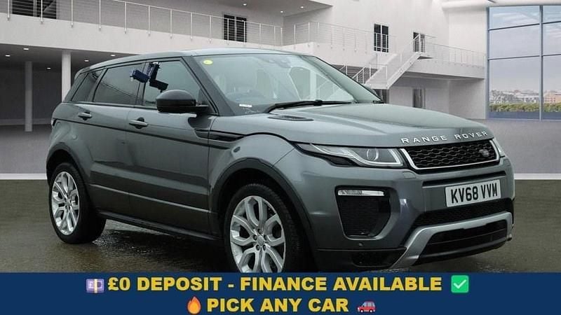 Grey Used 2018 Land Rover Range Rover evoque HSE Dynamic SUV | £17,549 (Good price) - Image 1/4