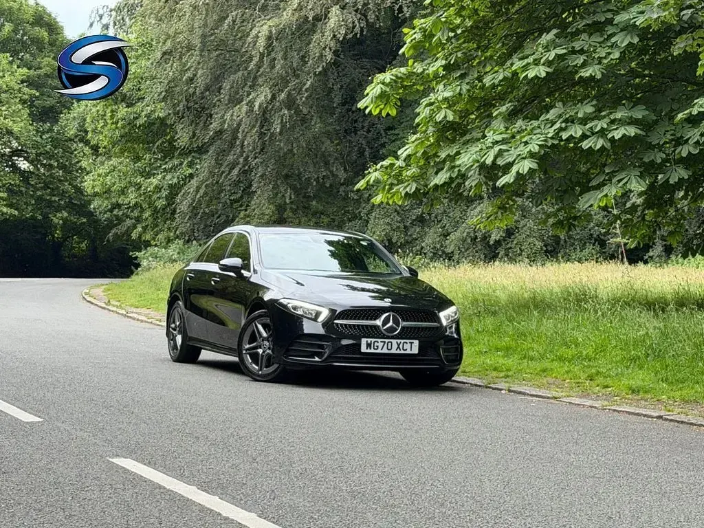 Used Mercedes A250 AMG line 2020 Black Sedan