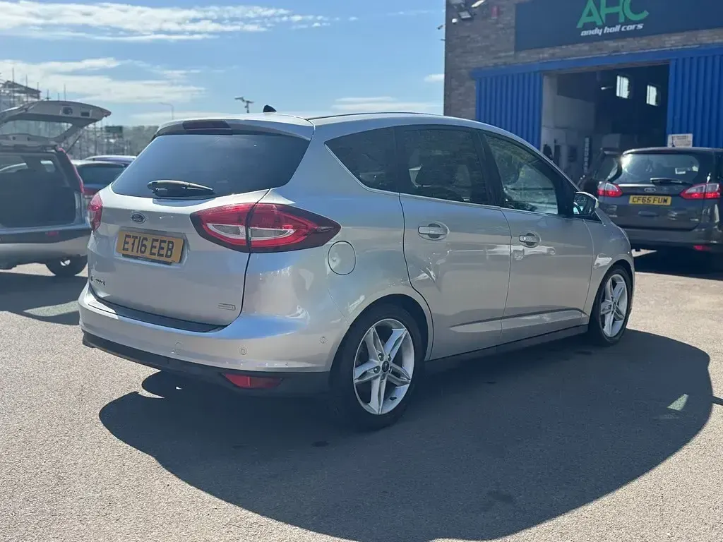Second-hand Ford C-MAX Titanium X 125 CP (91 kW) 2016 Argintiu Monovolum