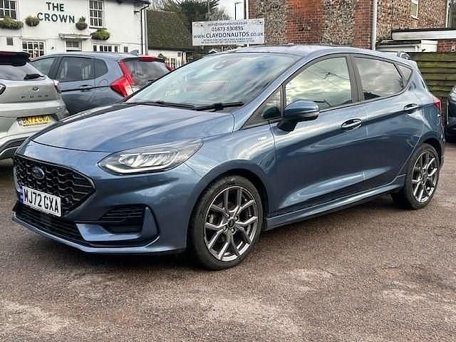 Used Ford Fiesta ST-Line 2022 Blue Hatchback