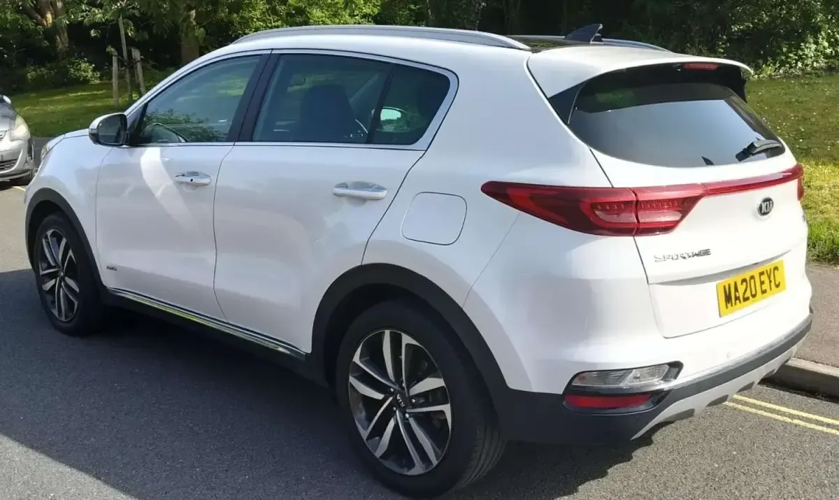 Begagnad Kia Sportage 136 HK (100 kW) 2020 Vit SUV