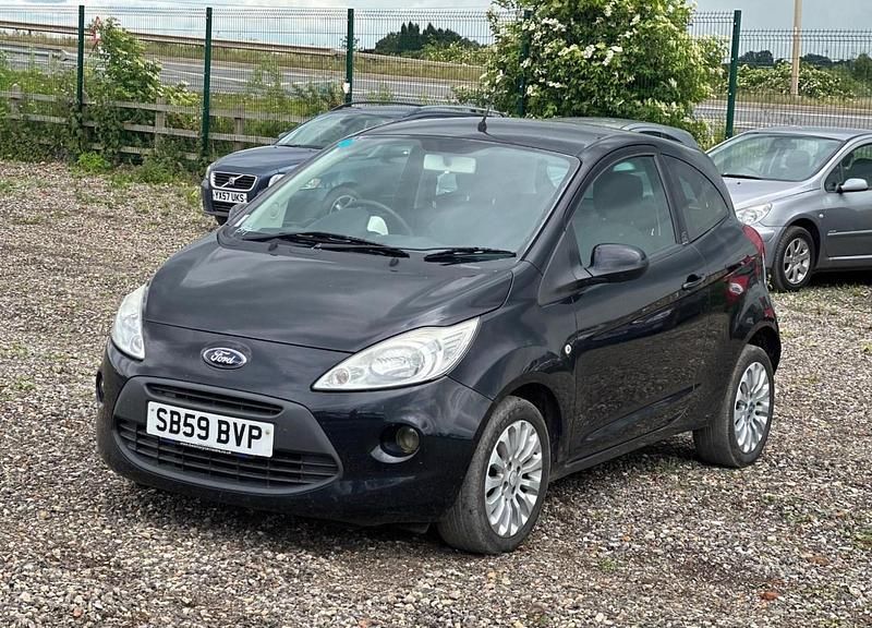 Used Ford Ka Zetec 69 HP (50 kW) 2009 Black Hatchback