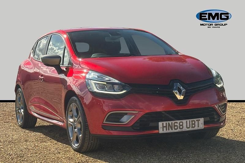 Red Used 2018 Renault Clio IV GT-Line Hatchback | £8,695 (Fair price) - Image 1/3